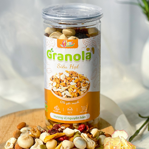 Hạt ngũ cốc Granola siêu hạt KHÔNG YẾN